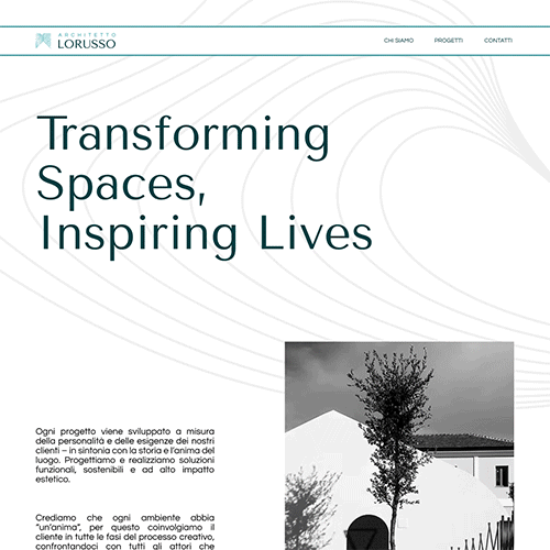 UX/UI Design Architetto Lorusso