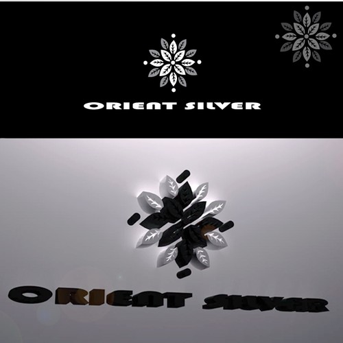 Create a new logo for a silver jewelry store Orient Silver