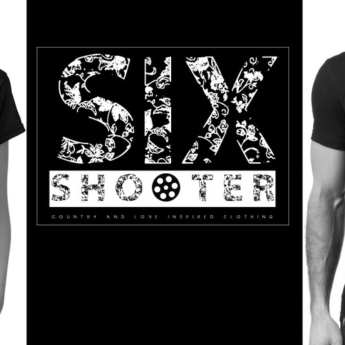 six shooter T-shirt