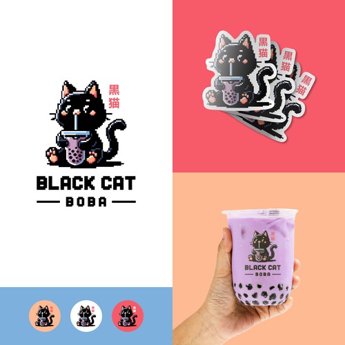 Black Cat Boba