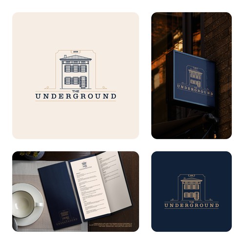 Logo emblem inspired by history of Curtis Creek Senior living community
