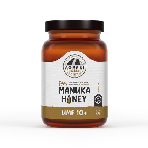 Manuka honey design concept