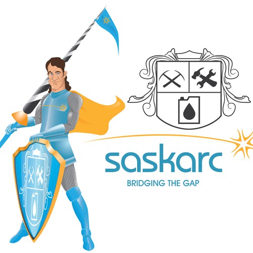 Create a unique and memorable brand character for Saskarc