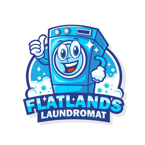 Mascot logo Laundry