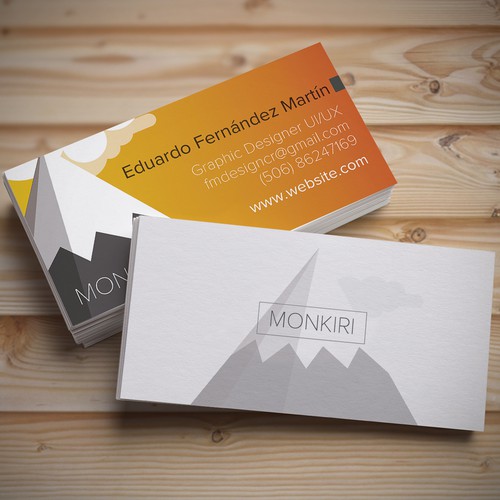 MONKIRI Card Design