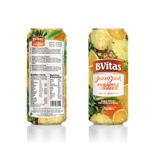 New Fruit Juice Packaging Design