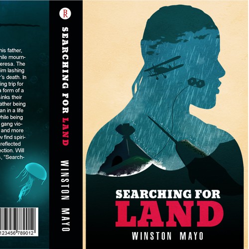 Book Cover Design for "Searching For Land"