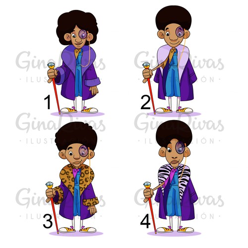 Character design - Three Black Teenage Boy