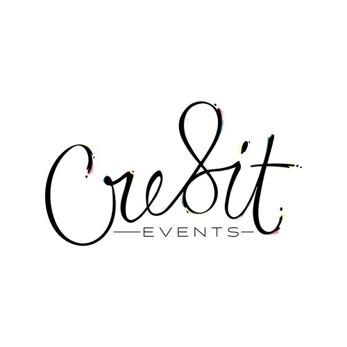 Logo Concept 3 for Cre8it Events 