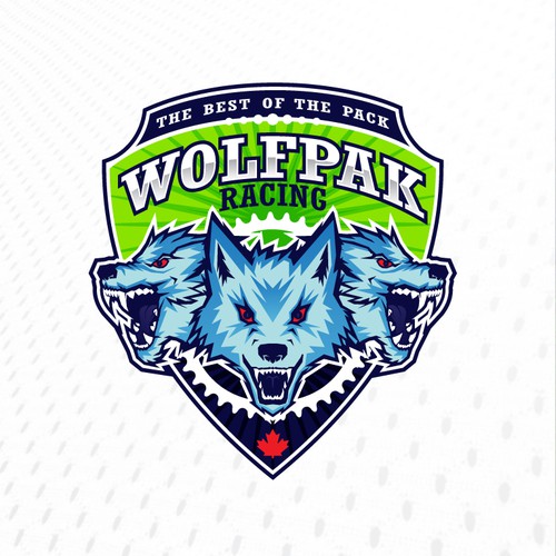 National mountain bike team Logo who love good times! - WOLFPAK! Best of the Pack!