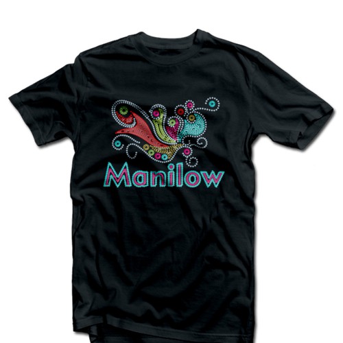 Create a Barry Manilow shirt design for STILETTO Solutions