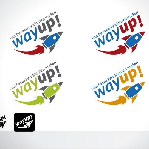 Logo and corporate style Wayup!