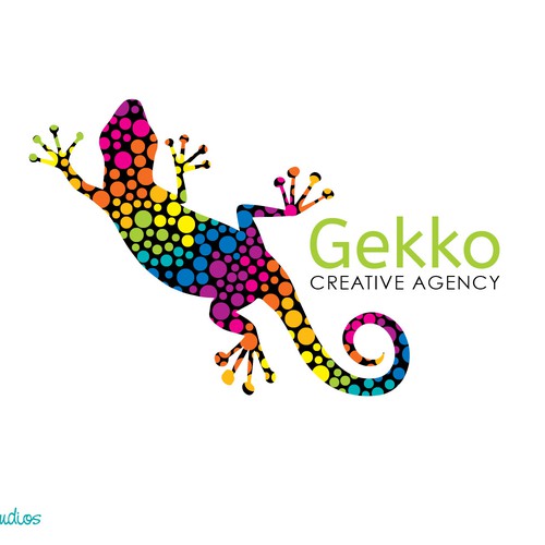 Create a fun logo concept for Gekko Creative Agency