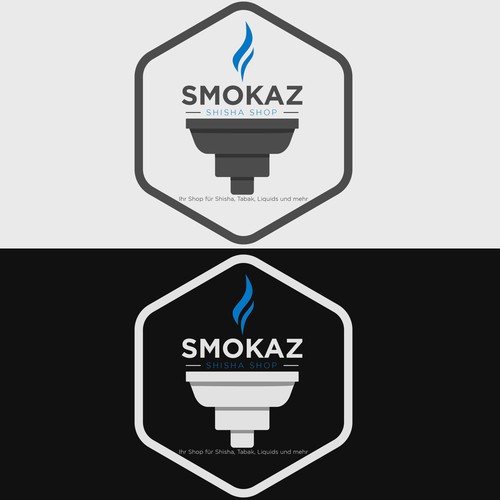 Smokaz Shisha Shop Logo Design