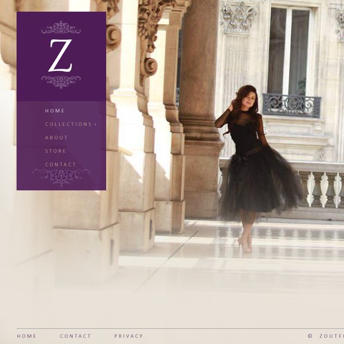 High end fashion ecommerce website for South Asian target audience. Traditional yet modern