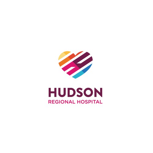 Colorful logo for a hospital