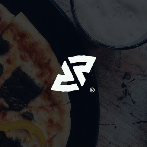 Minimalist Logo Design for Side Piece Pizza