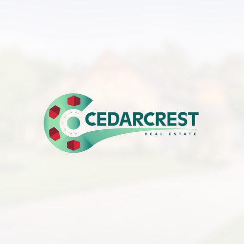 Logo proposal for a real-estate company ''Cedarcrest''