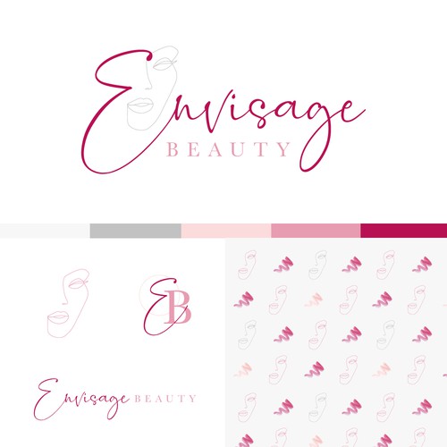 Feminine logo for Beauty Salon