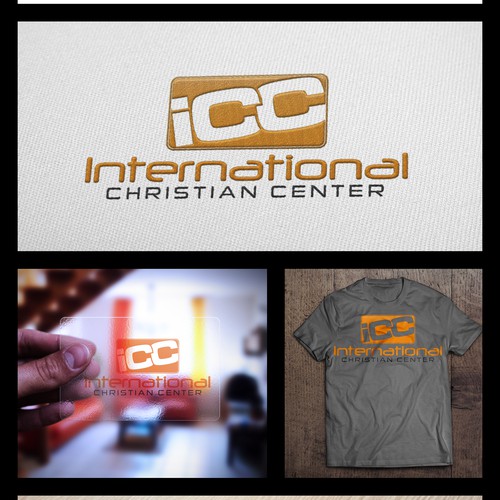 Modern new identity for International Christian Center emphasis on International