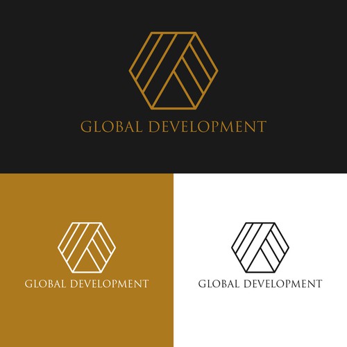 Linear Logo Concept for ME Global Development