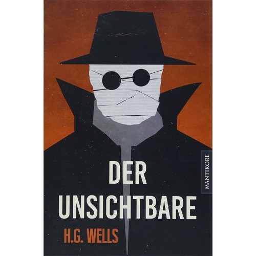 book cover - The Invisible Man - 