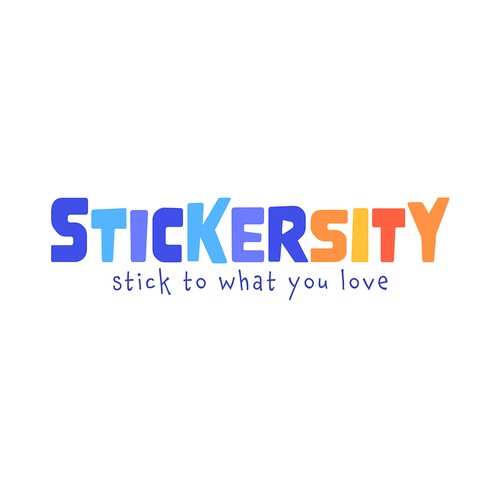 logo for sticker company