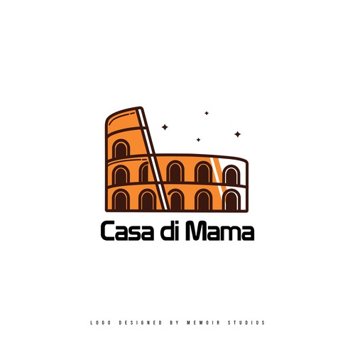 Modern Italian logo