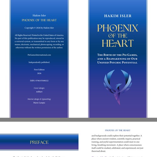Typesetting and layout design of the book "Phoenix of the Heart"
