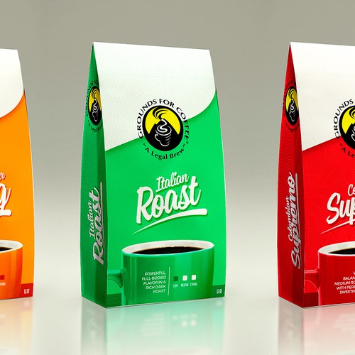 Do you love coffee? Design our retail coffee bag.