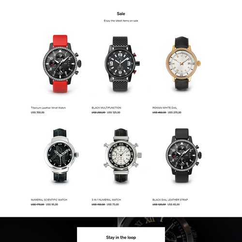 Theme Chronox Squarespace E-commerce