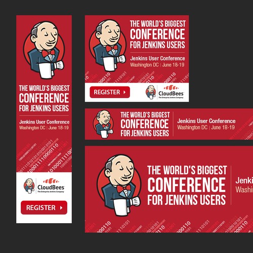 Create Web Banners Ads for User Conference