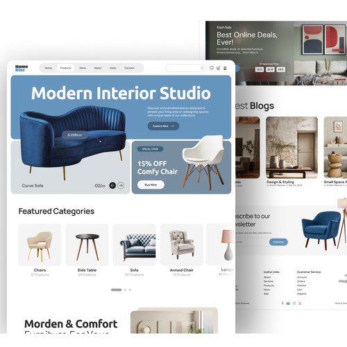Furniture Web Design