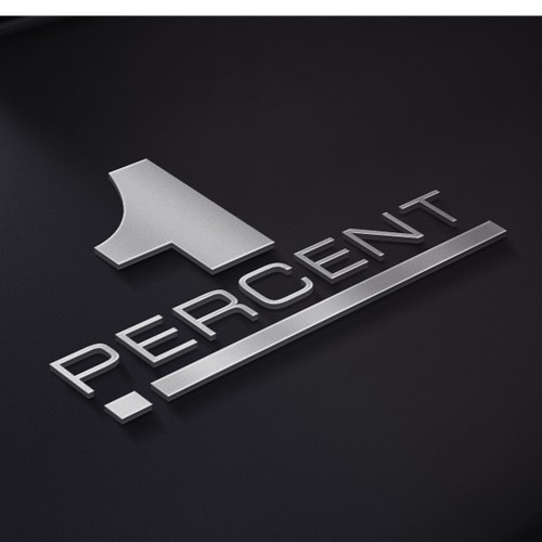 1 Percent Logo and Business Cards Design