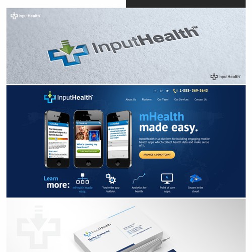 InputHealth NEEDS an amazing, professional logo and business card