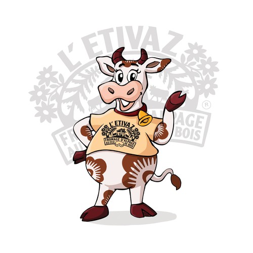 Character design for Swiss L'Etivaz AOP cheese