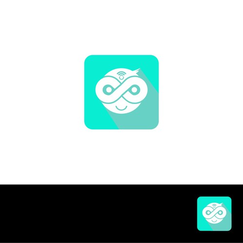 LOGO for the new funky and playful app to help connect developers and designers with freelance gigs