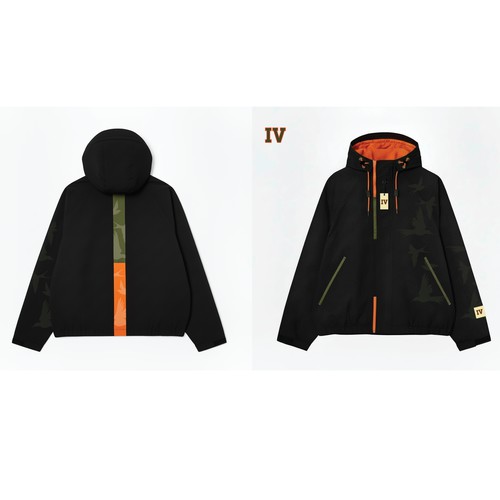 Windbreaker jacket design 