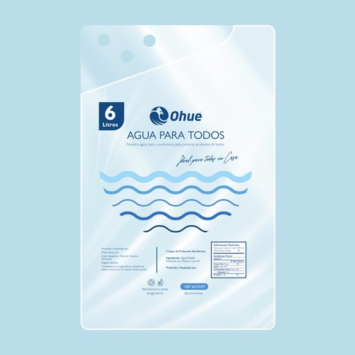 Packet for water