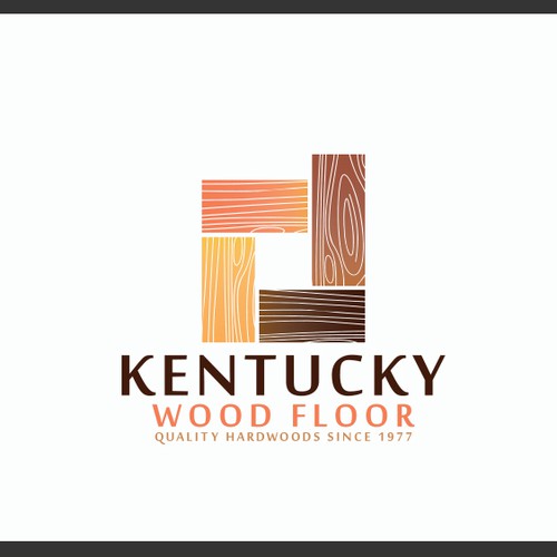 Logo design for wood floor company