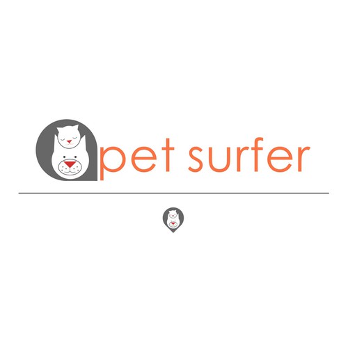Logo concept for pet sitting company