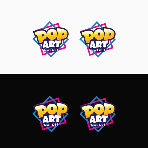 POP ART MARKET LOGO