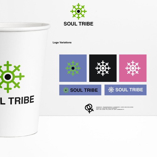 Brand Identity for Soul Tribe. 