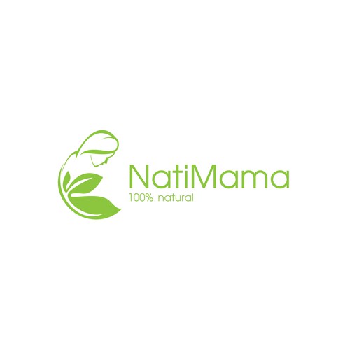 Create a logo for a 100% natural vitamin supplement