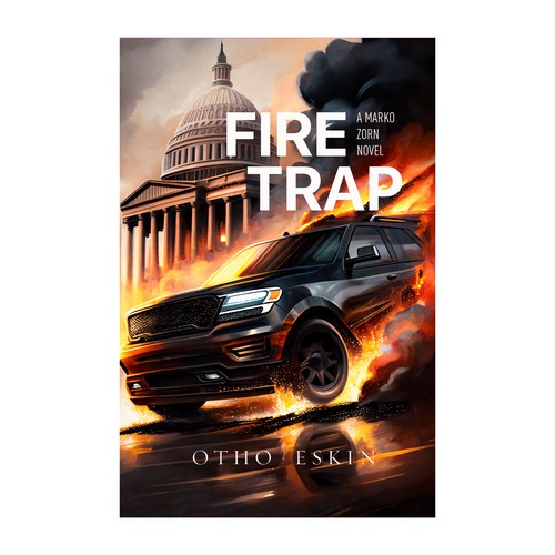 Fire Trap book design
