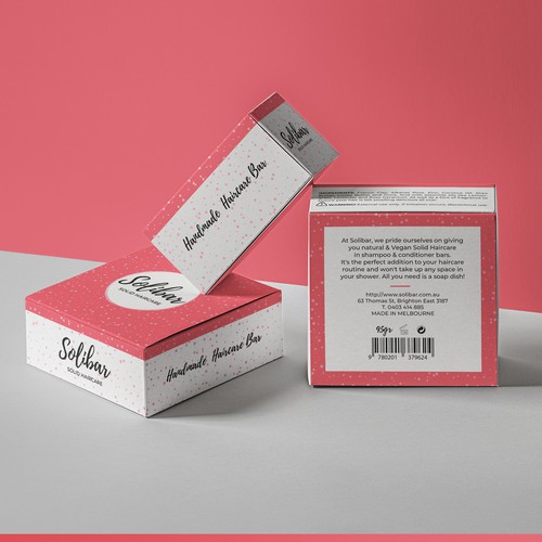 Solid Shampoo Packaging Design