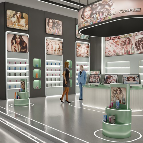  3D Shopping Retail Store 