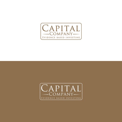 Wealth management firm wants class in logo...not a start up