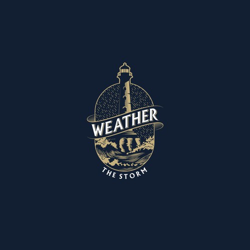 Bold logo concept for Weather the Storm