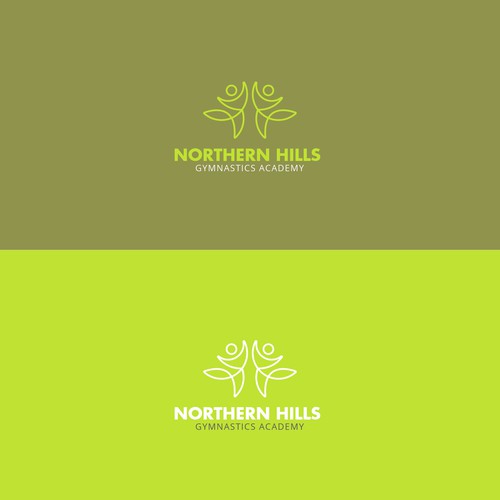 Propuesta de logo para Norther hills gymnastics academy